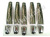 Suzuki Grand Vitara (2007-) накладки на ручки дверей с чипом из нержавеющей стали, 5 шт.